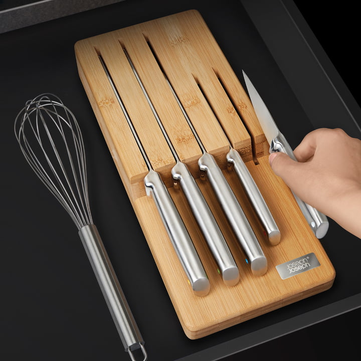 Elevate Rangement des couteaux avec des couteaux de Joseph Joseph