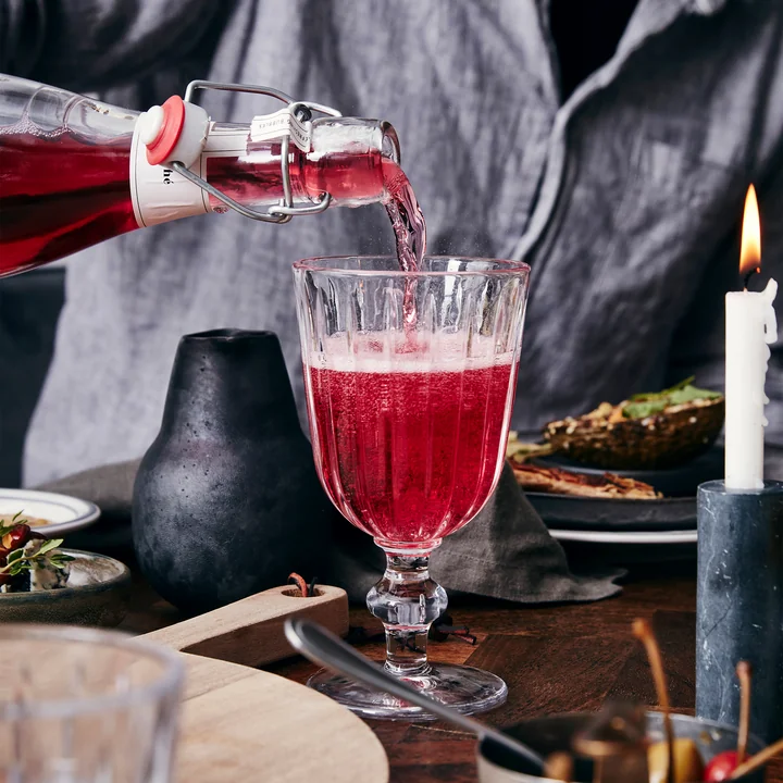 Groove Verre à vin, clair (set de 4) de Nicolas Vahé