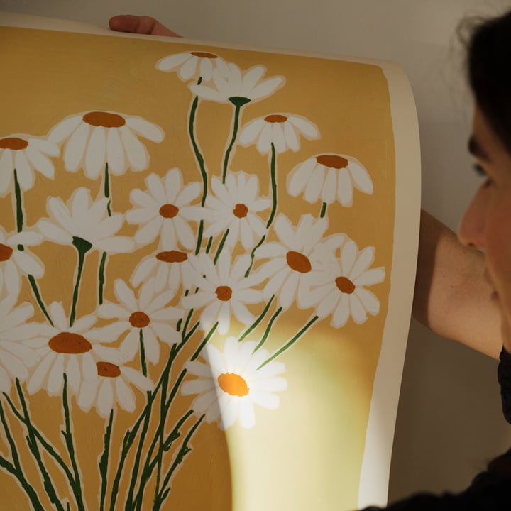 Daisies par Carla Llanos pour The Poster Club