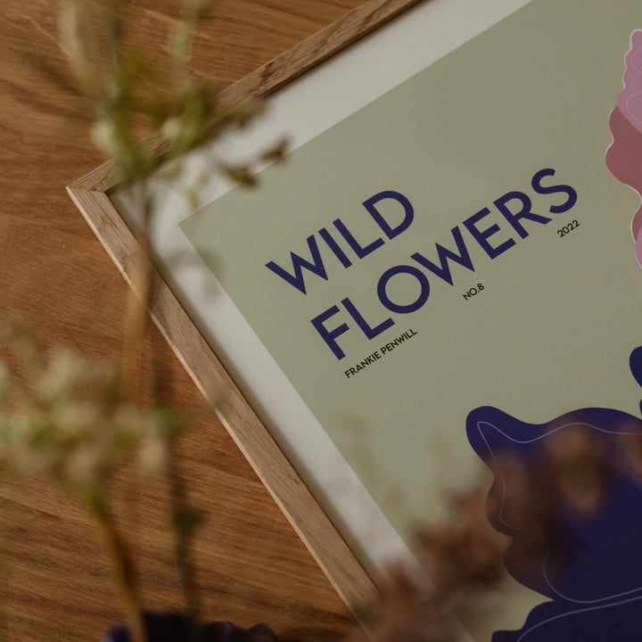 Wild Flowers par Frankie Penwill pour The Poster Club