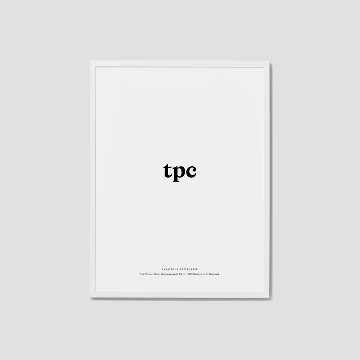 Cadre photo en chêne blanc pour The Poster Club