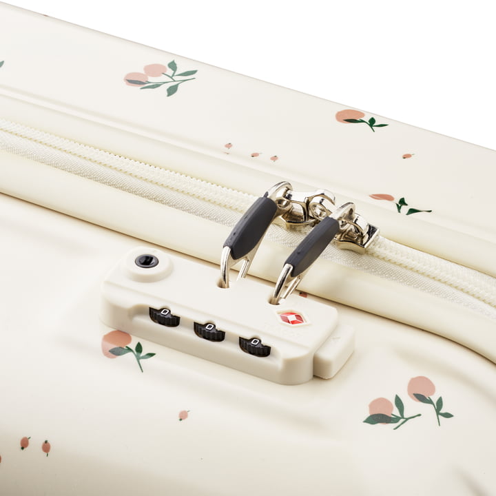 Hollie Hardcase Valise, 40,5 x 40,5 cm, peach / sea shell de LIEWOOD