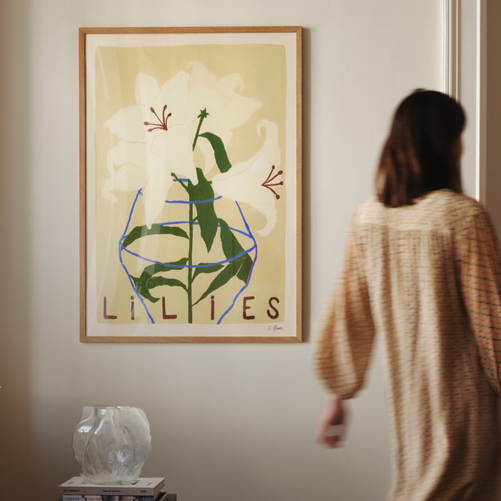 Lilies par Carla Llanos pour The Poster Club