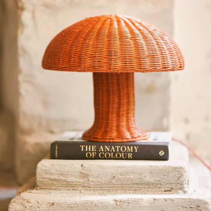 Lampe de table en rotin de HKliving