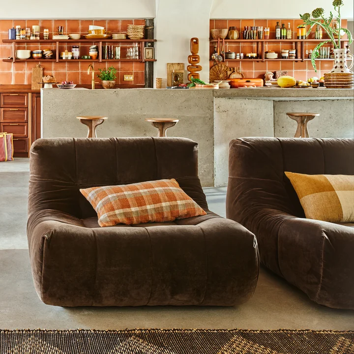 Lazy lounge chair de HKliving