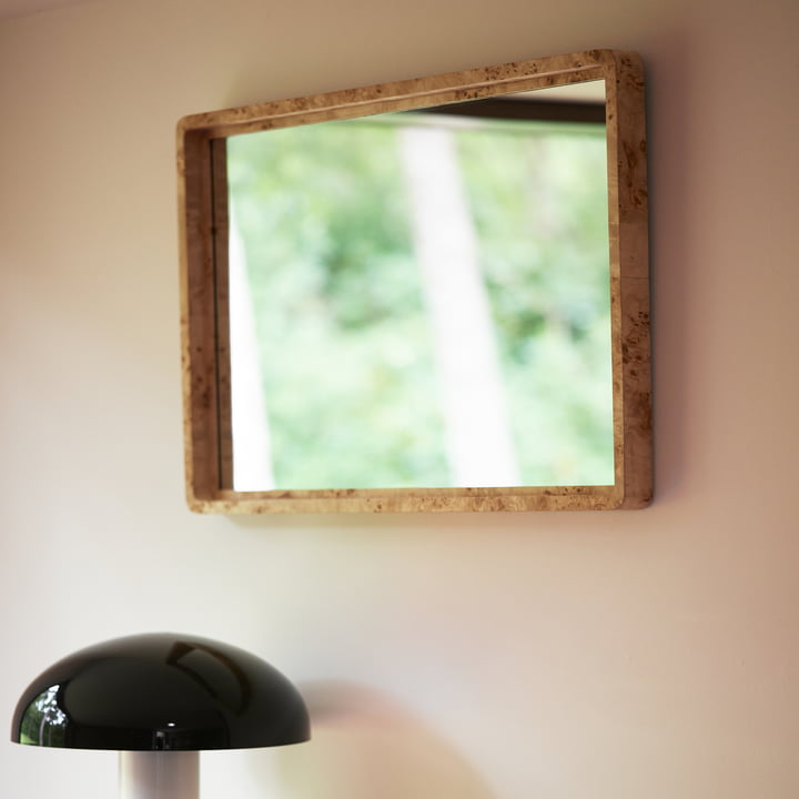 Burl Miroir en bois de HKliving