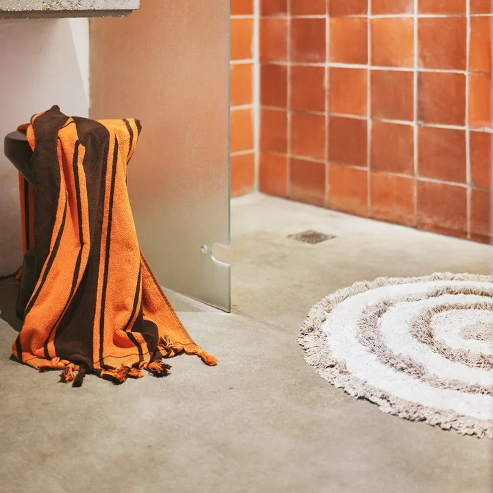 tapis de bain rond de HKliving