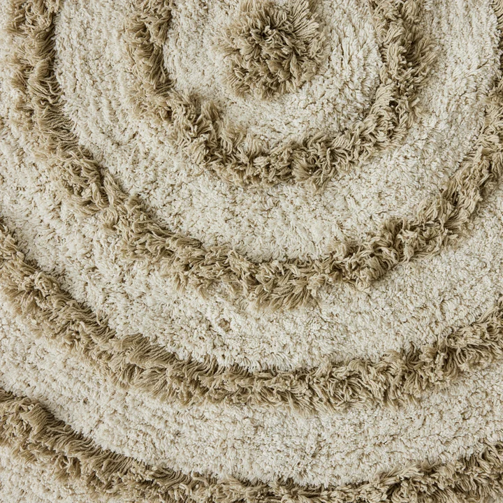 tapis de bain rond de HKliving