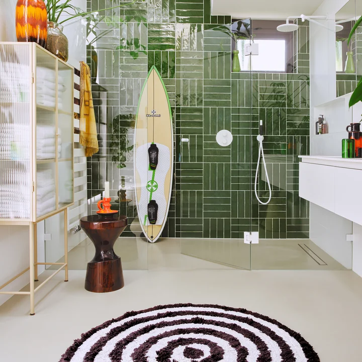 tapis de bain rond de HKliving