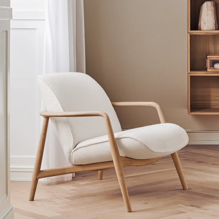 Bowie Fauteuil, chêne huilé, par Bolia