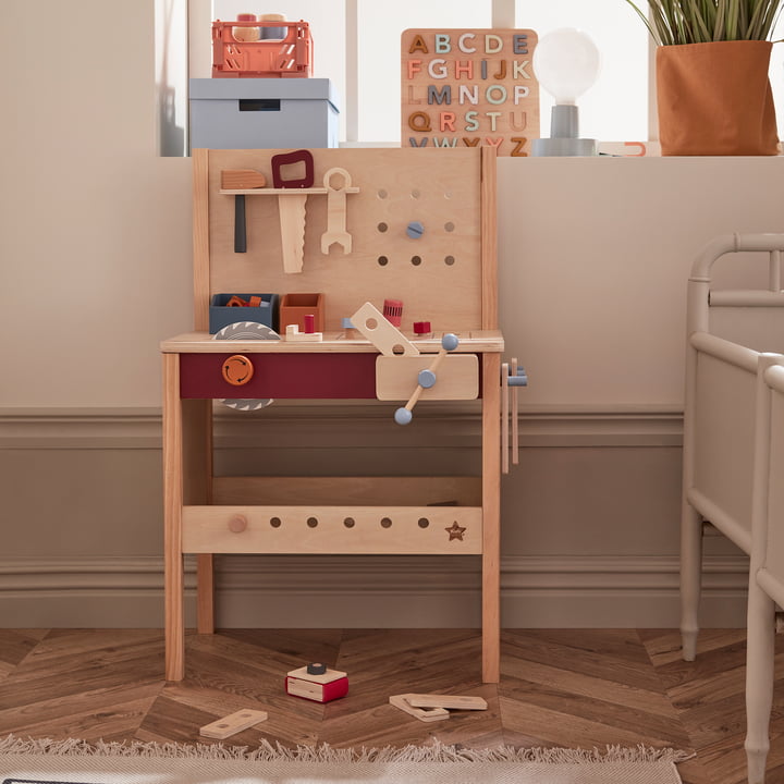 Kid's Hub Établi avec accessoires de Kids Concept