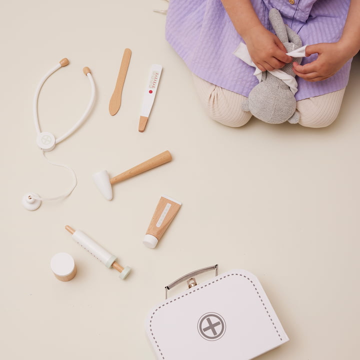 Kid's Hub Mallette de médecin avec accessoires de Kids Concept