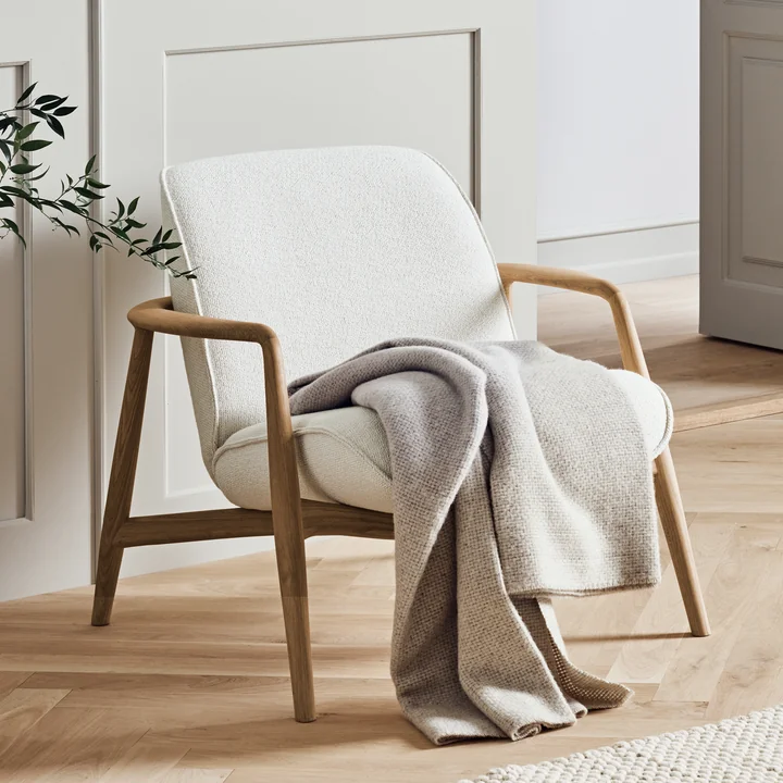 Bowie Fauteuil, chêne huilé, de Bolia