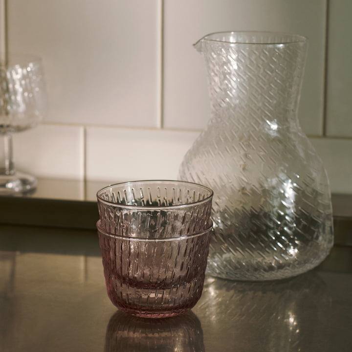 Syksy Verre, 220 ml, mauve (set de 2) de Marimekko