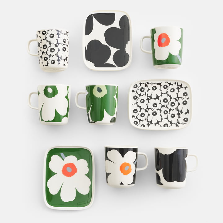 Oiva Unikko Gobelet avec anse 60th Anniversary de Marimekko