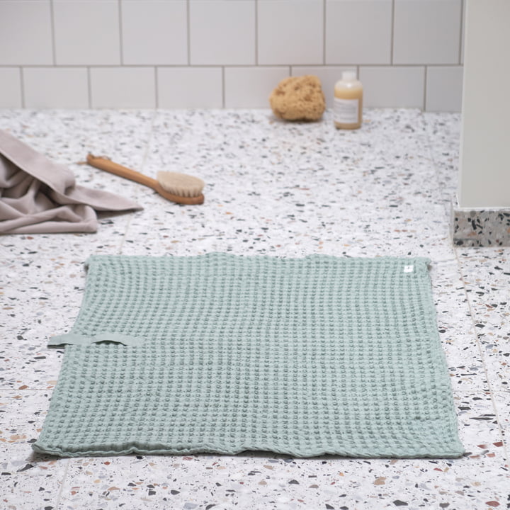 The Organic Company - Big Waffle Tapis de bain, 55 x 80 cm