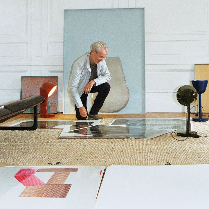 Céramique Up Side Down - Lampe de table de Flos