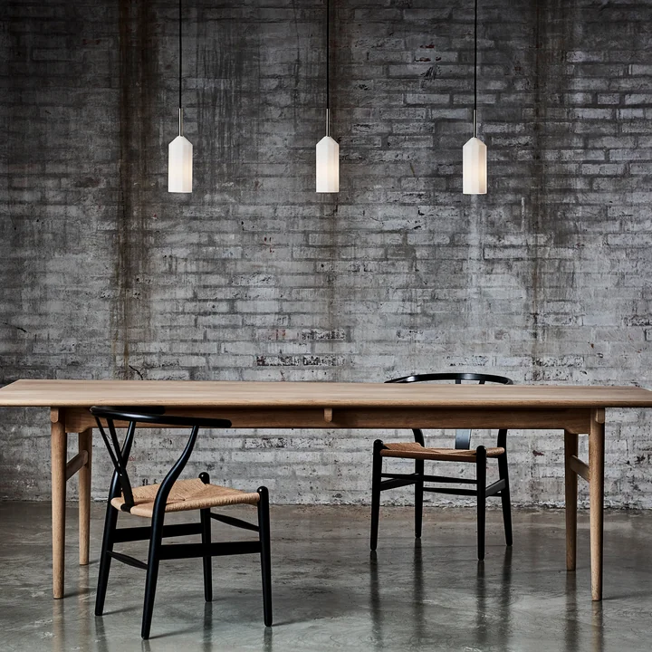 Luminaire suspendu Pliverré Le Klint en noir / blanc