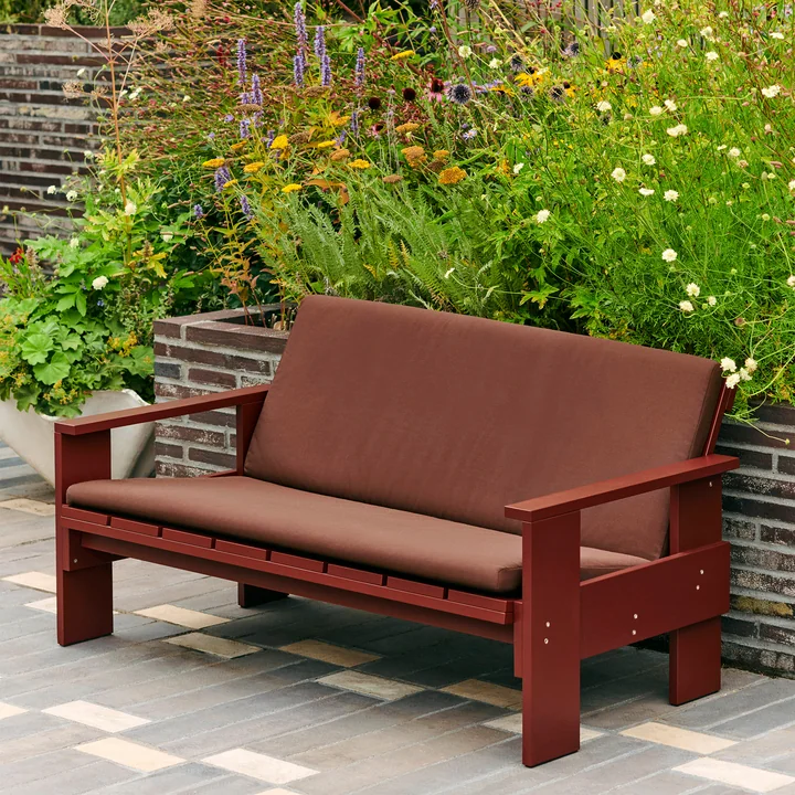 Crate Lounge Sofa avec Seat Cushion de HAY