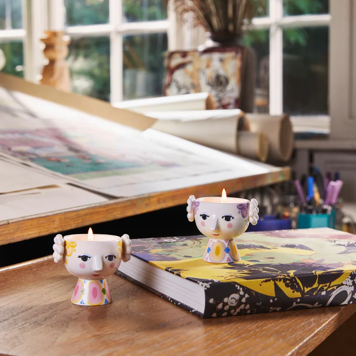 Eva Porte-bougies à réchaud de Bjørn Wiinblad