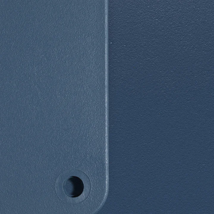 Eames Plastic RE échantillon de matériau de Vitra dans la couleur bleu mer