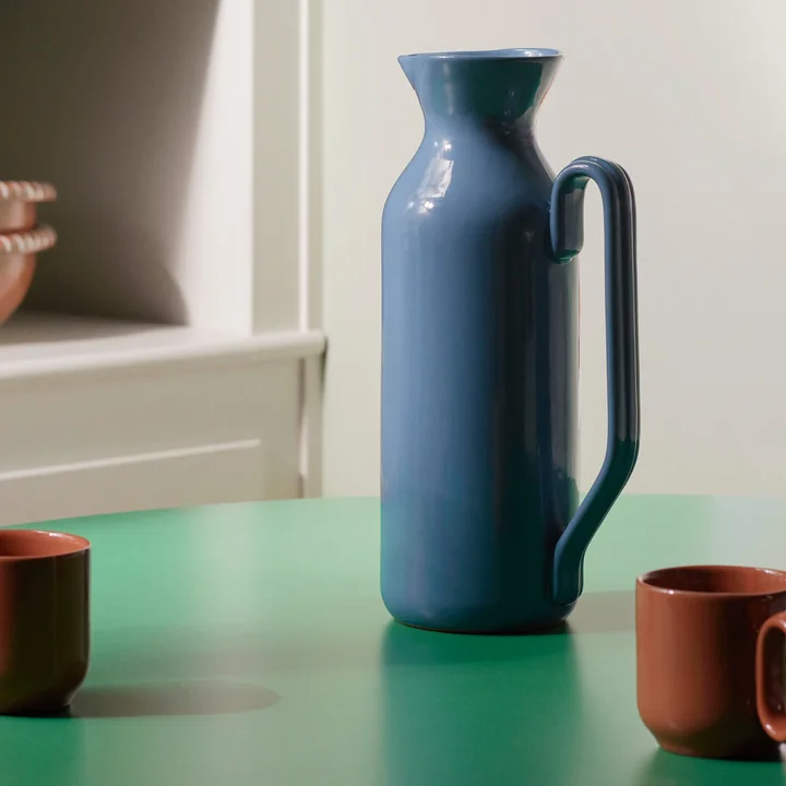 Barro Pot, grand, bleu foncé de HAY