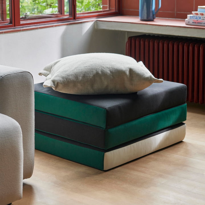 3 Fold Matelas, vert de Hay