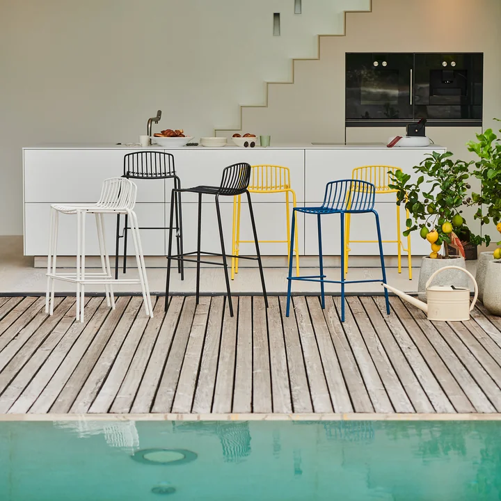 Mori Chaise de bar de jardin de Jan Kurtz