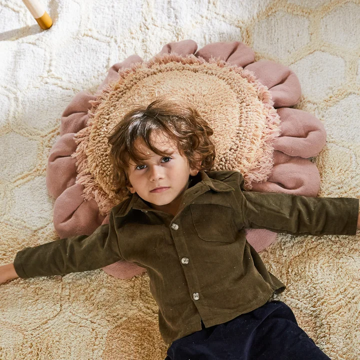 Pink Daisy Coussins de sol de Lorena Canals