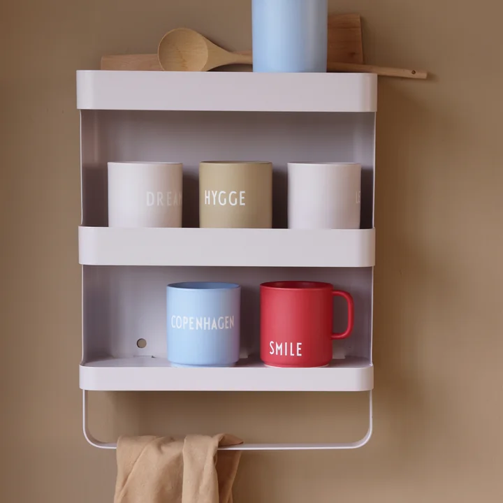 Camping étagère portable, 41,2 x 12 cm, pastel beige de Design Letters