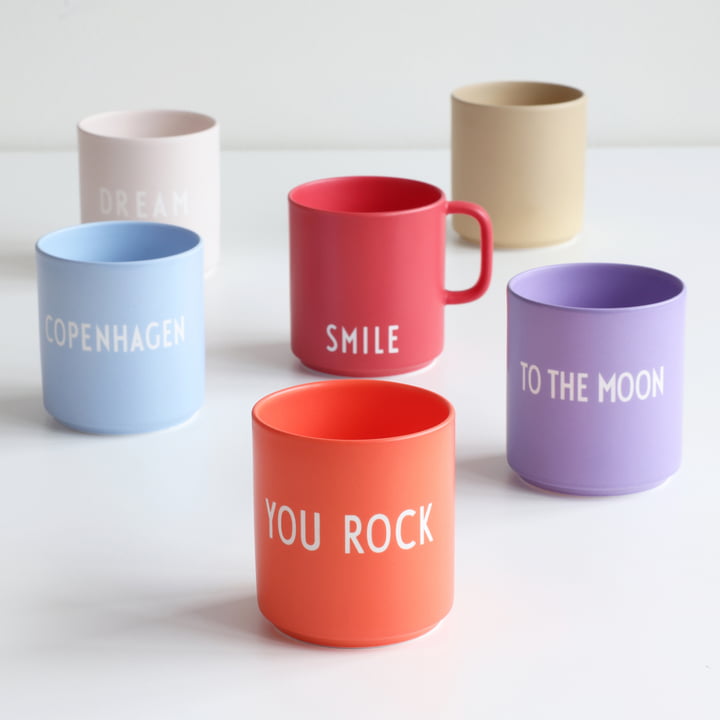 AJ Favourite Tasse en porcelaine, groupe de Design Letters