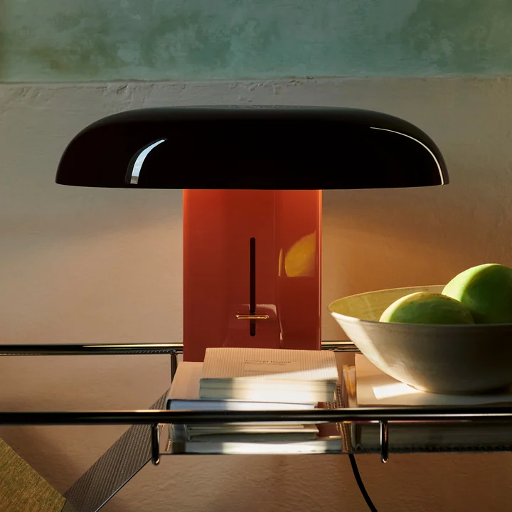 Montera Lampe de table JH42, amber / ruby de & Tradition