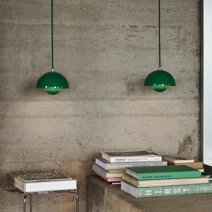FlowerPot Suspension VP10, vert signal de & Tradition
