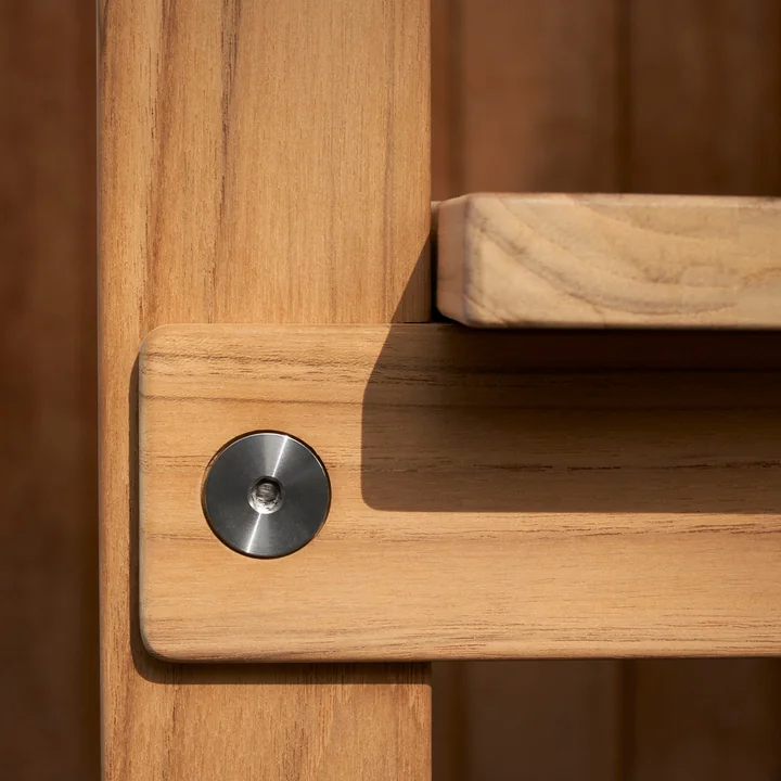 GL101 Timbur Banc de jardin, teck non traité de Carl Hansen