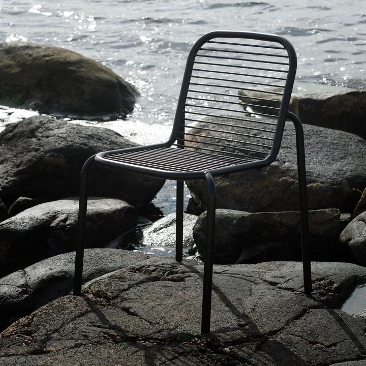 Vig Chaise, noir de Normann Copenhagen