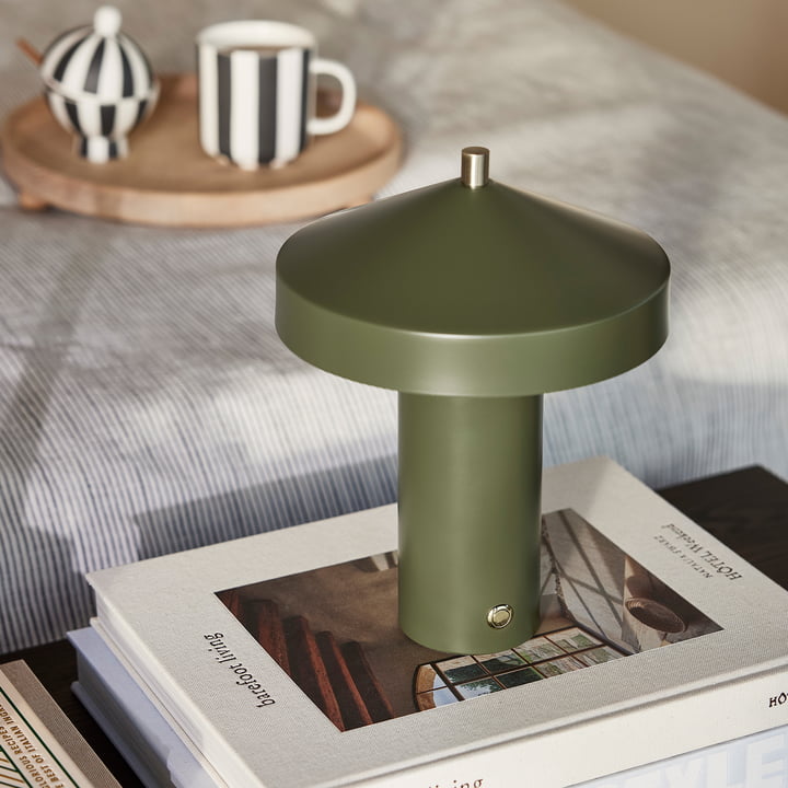 OYOY - Hatto Lampe de table LED, olive