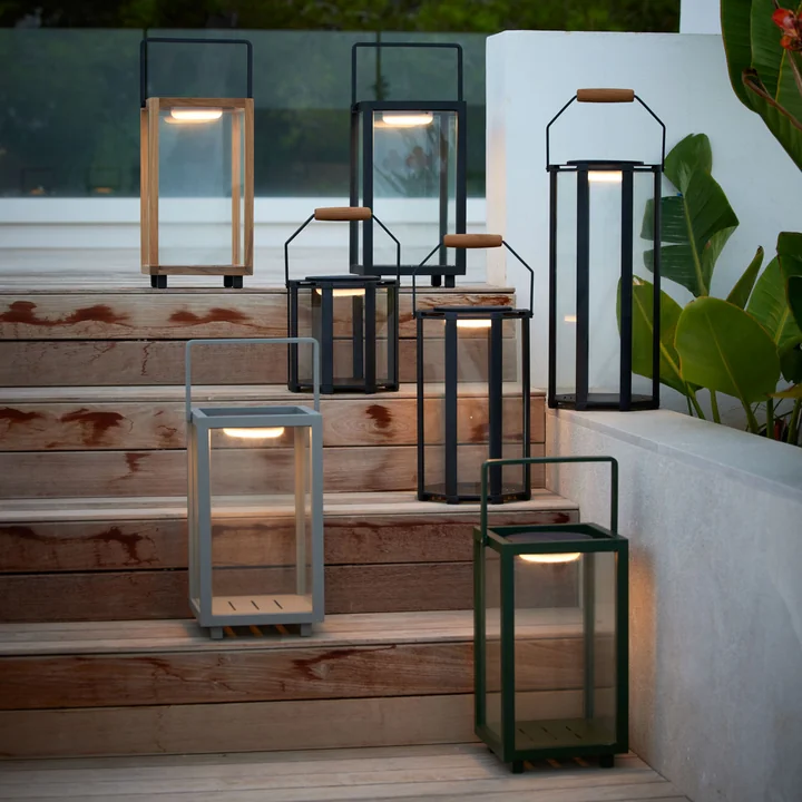 Cane-line - Couvercle avec LED solaire pour Lighthouse S