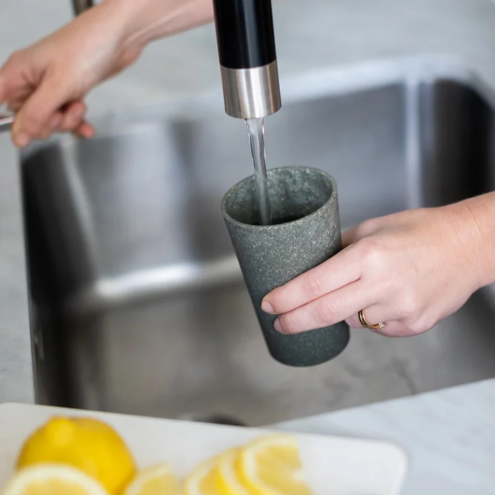 Koziol - Connect Gobelet, L, 350 ml, nature ash grey (lot de 2)