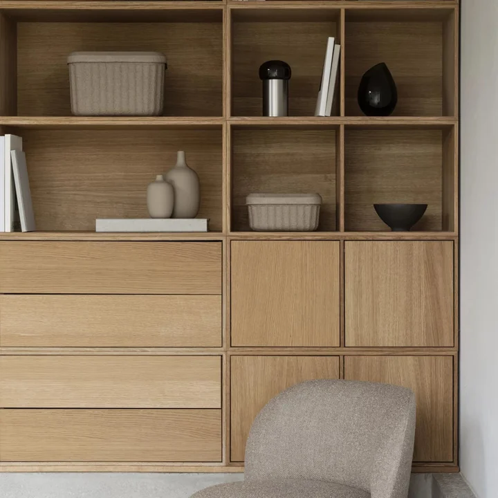 Iris Lampe de table LED avec batterie de Blomus