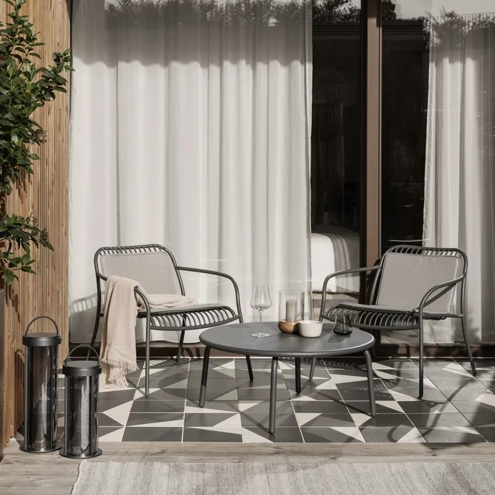 Yua Wire - Fauteuil lounge de Blomus