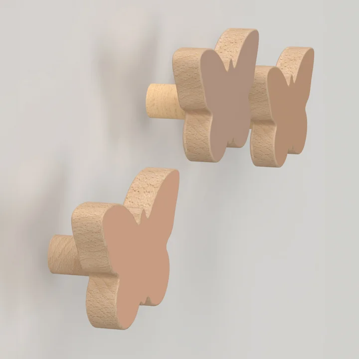 Crochet en bois, papillon de Cam Cam Copenhagen