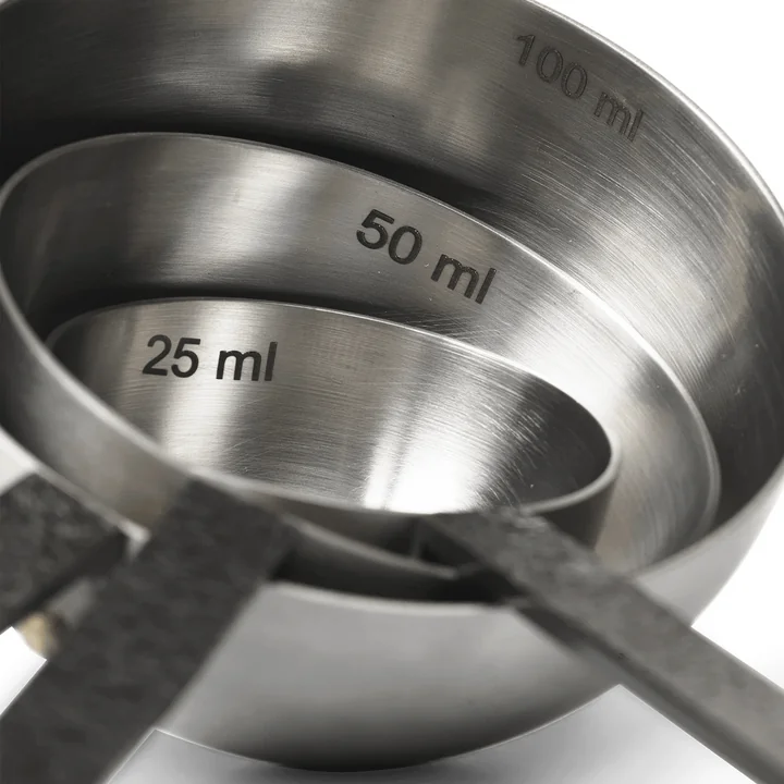Cuillères à mesurer Obra (set de 3), inox de Ferm Living