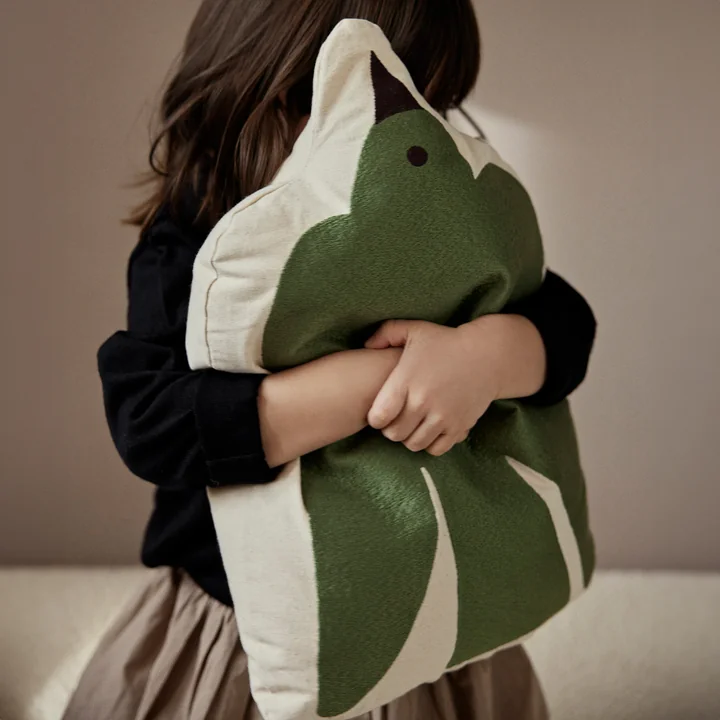 Swif Bird Coussin, avocado green de Ferm Living