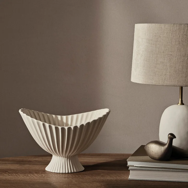 Fountain Coupelle décorative, medium, off-white de Ferm Living