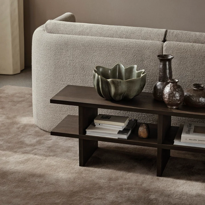 Ferm Living - Kona Banc, teinté foncé