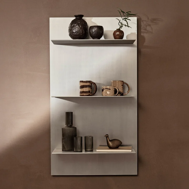 Lager Triple - Étagère murale, Aluminium de Ferm Living