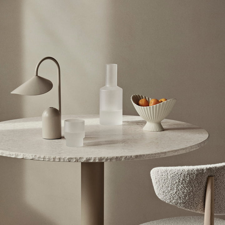 Ripple Carafe, givrée de ferm Living