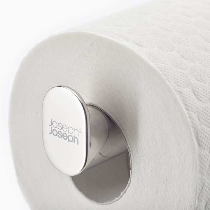 EasyStore Luxe Distributeur de papier toilette 2 en 1 de Joseph Joseph