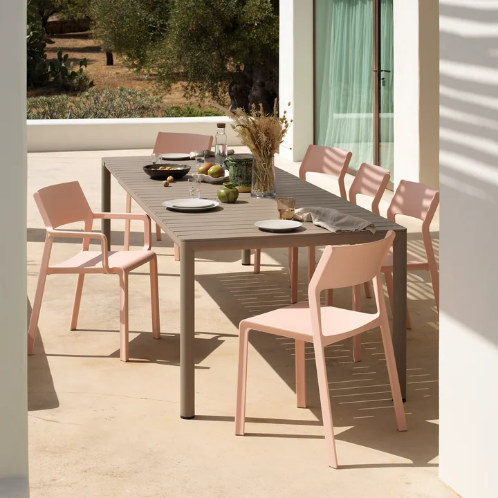 Nardi - Trill Bistrot Chaise, bouquet rose