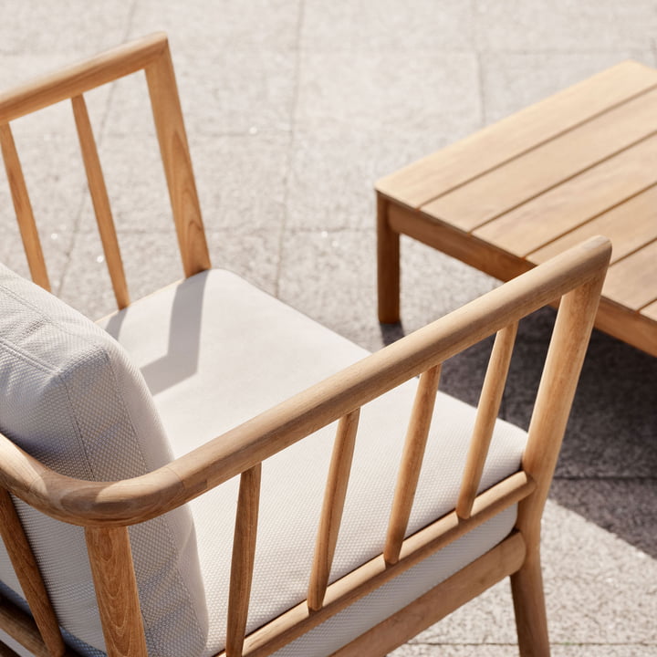 Skagerak Tradition Outdoor Lounge Chair de Fritz Hansen